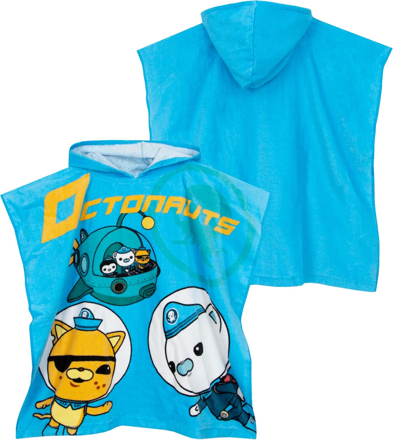 Octonauts Towel Poncho for Kids One Size Blue