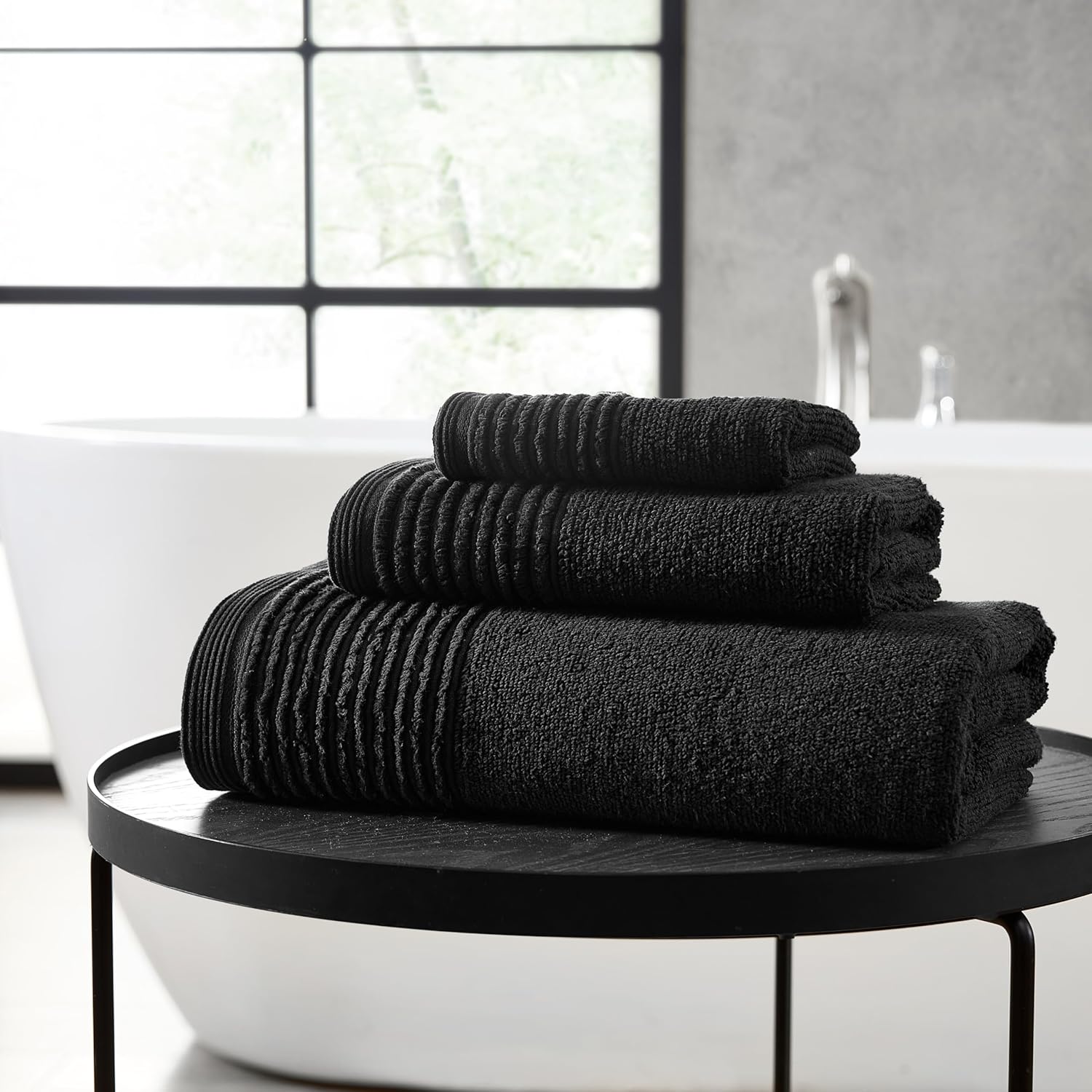 Vera Wang Bath Towels 6-Piece Set Oeko-Tex Certified