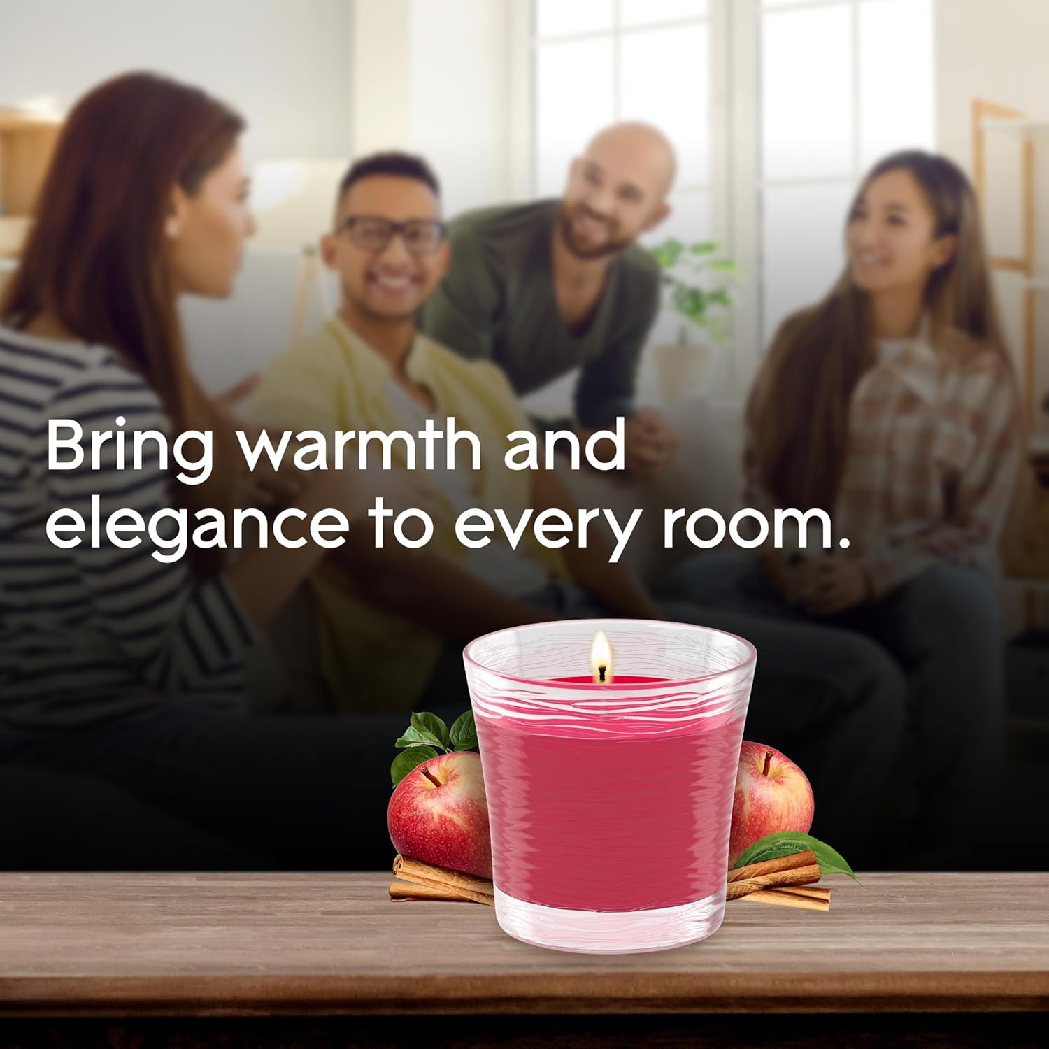 Glade Apple Cinnamon Jar Candle 2 Count