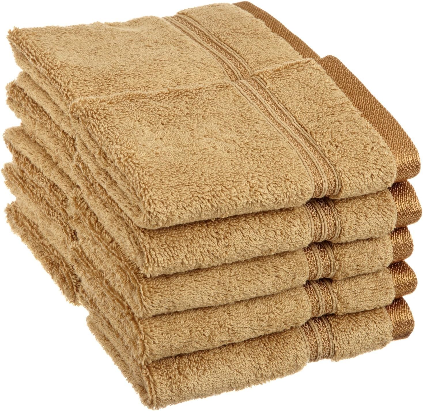 BLUENILEMILLS Egyptian Cotton Towel Set of 10 Toast