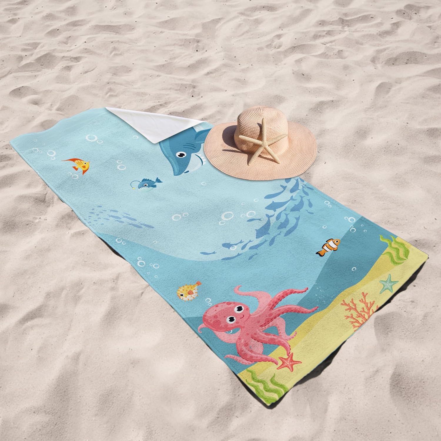 Iaisacl Microfiber Beach Towel for Kids 1