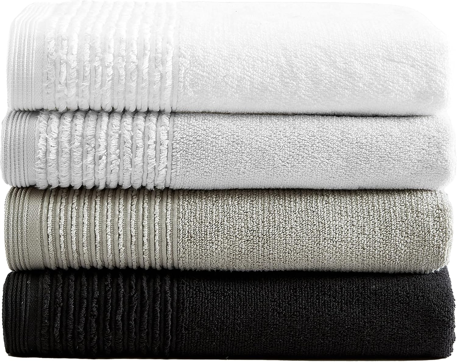 Vera Wang Bath Towels 6-Piece Set Oeko-Tex Certified