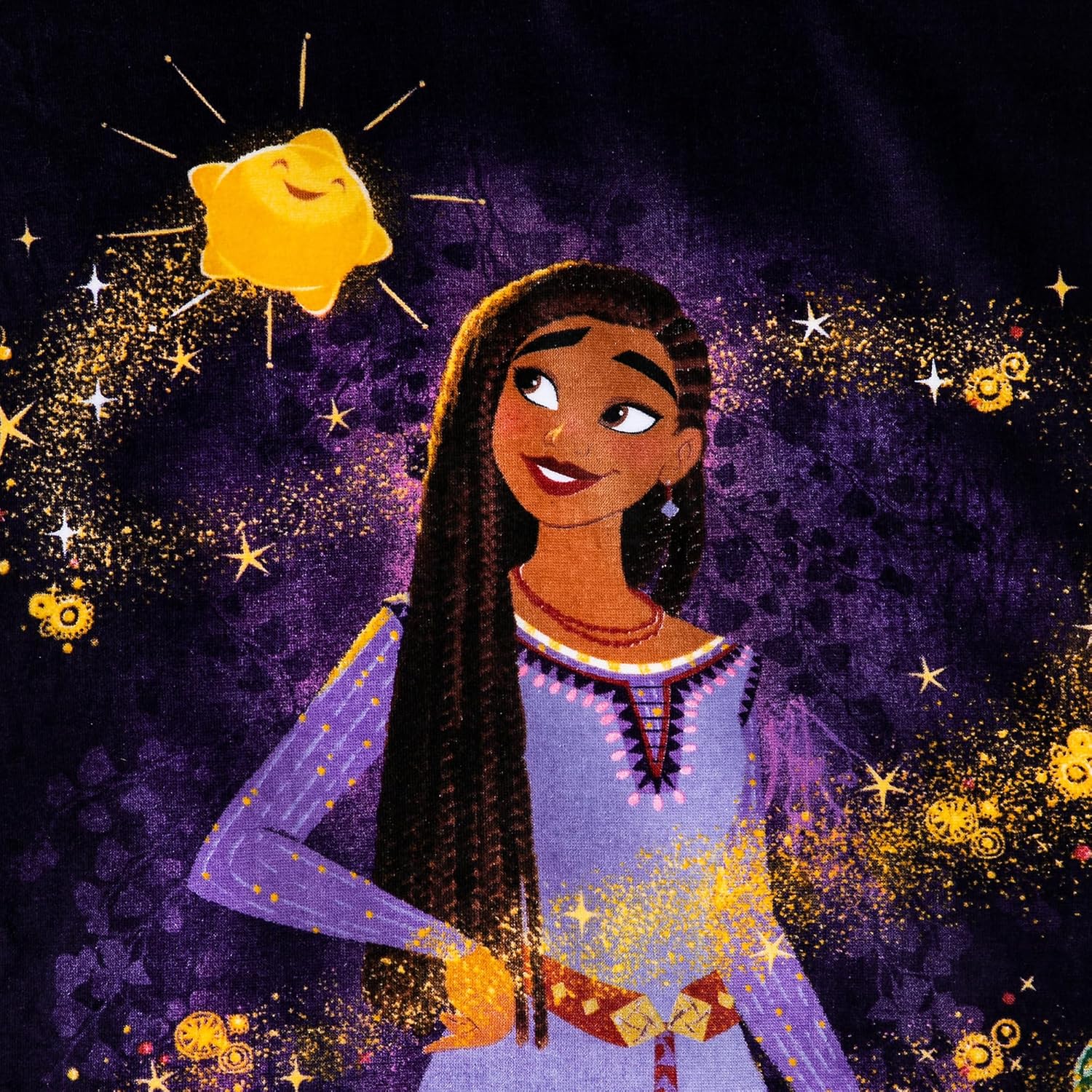 Disney Store Asha and Star Beach Towel - Soft and Absorbent
