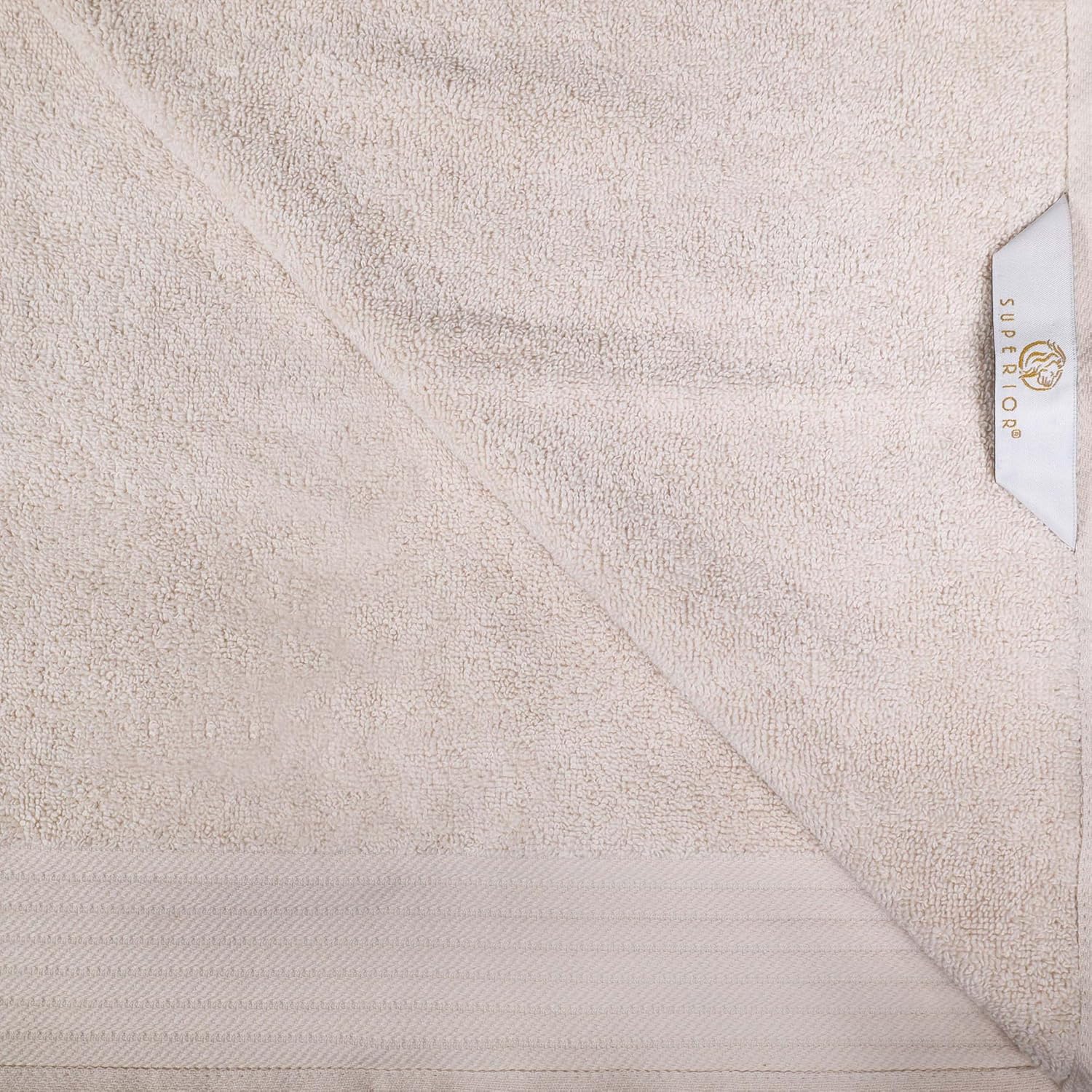Superior Turkish Cotton Jacquard 4-Piece Bath Towel Set