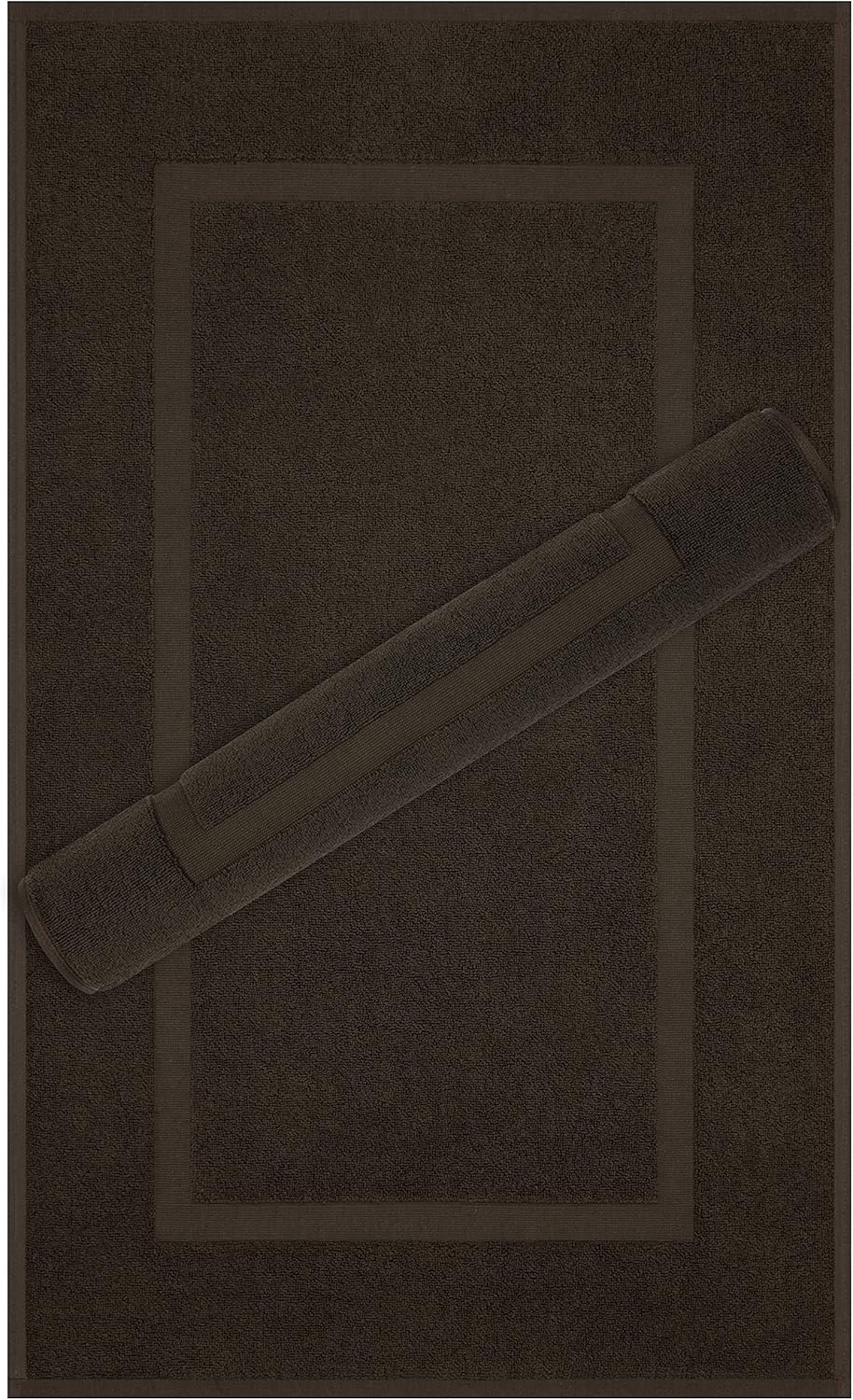 Cotton Paradise 100 Cotton Bath Mats Set of 2