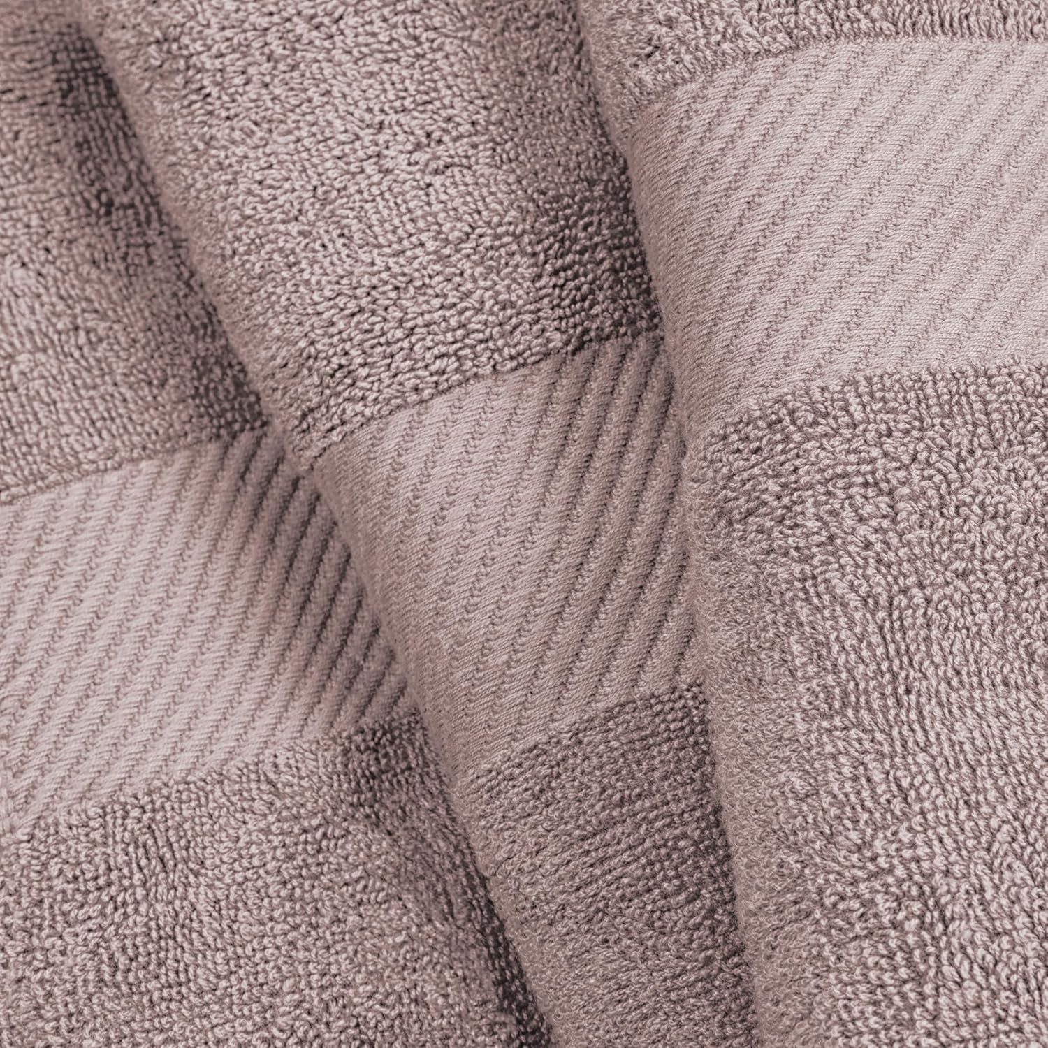 SUPERIOR Kendell 6 Piece Egyptian Cotton Towel Set in Fawn
