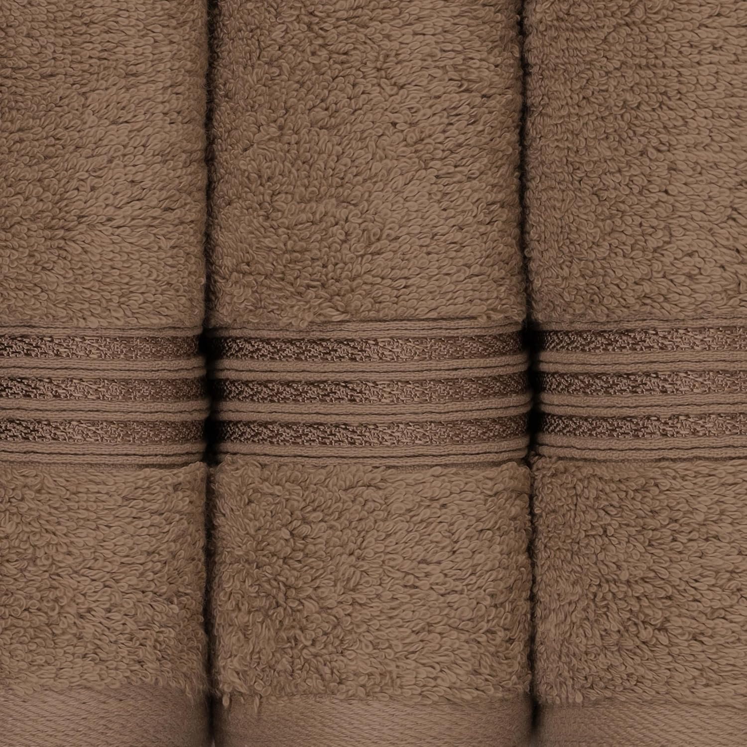 Superior Egyptian Cotton Bath Towel Set - Set of 2 Mocha